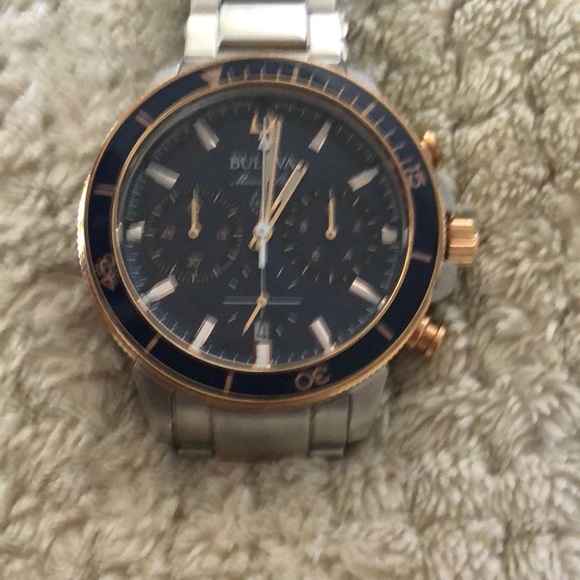 Bulova marine star men's watch - Picture 1 of 3